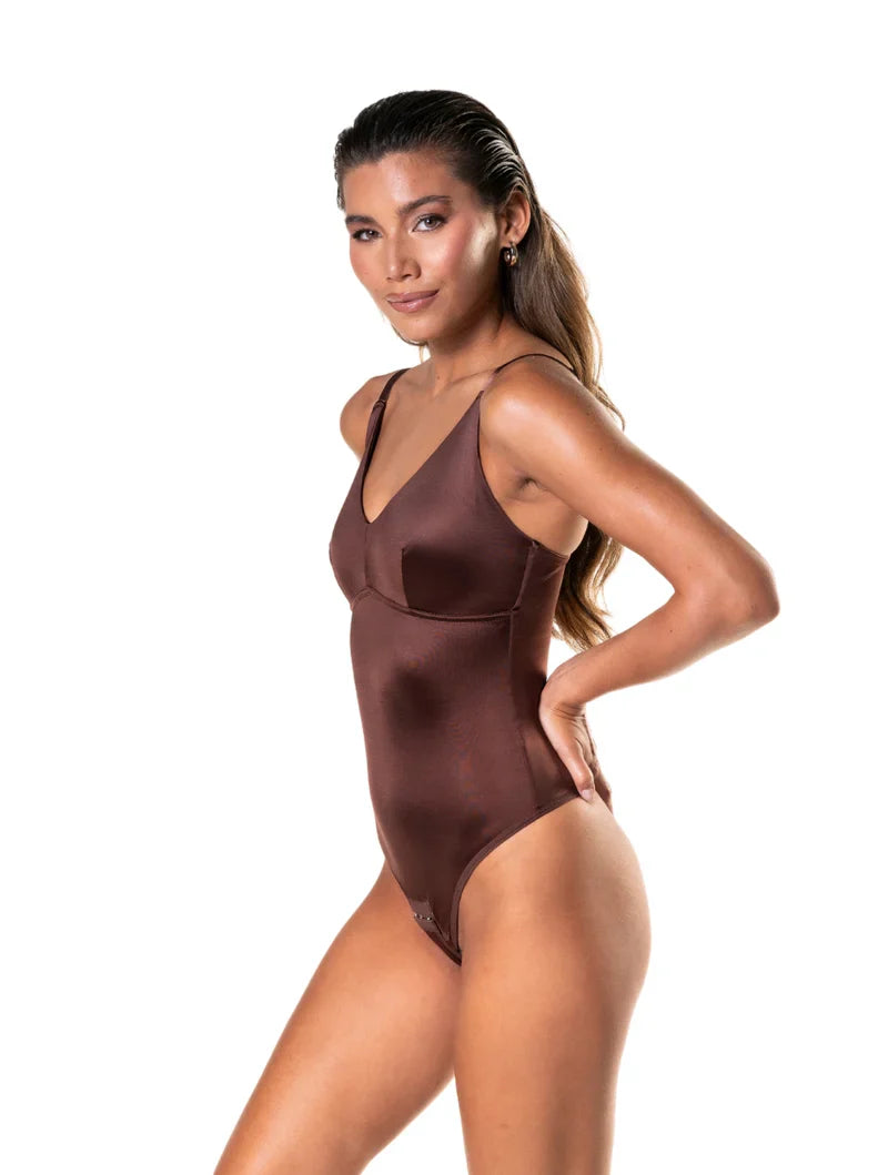 Satin Body Thong Snatched