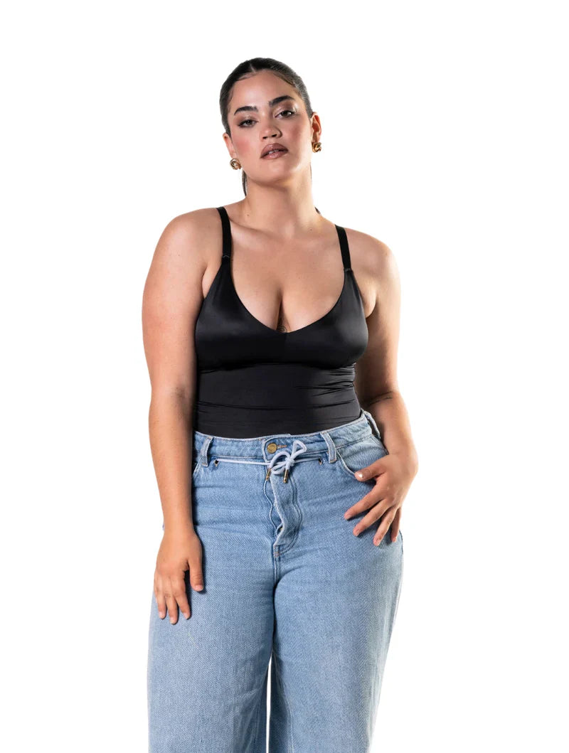 Satin Body Thong Snatched