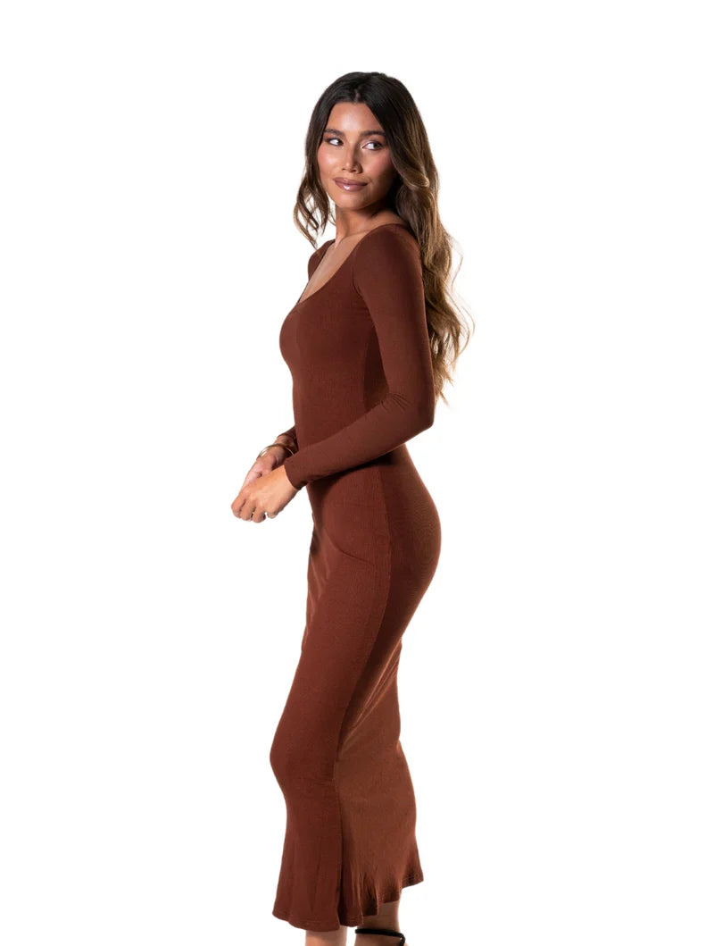 Shapewear Dress Long Sleeve