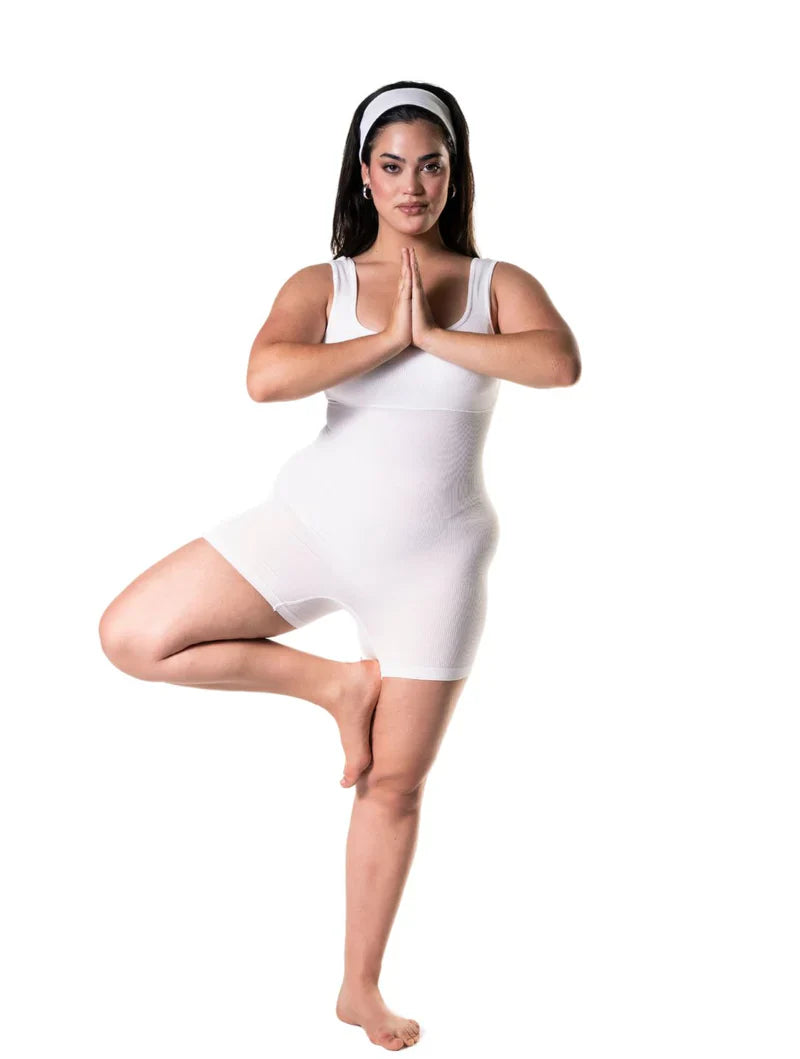 Jumpsuit Shapewear Square Neckline