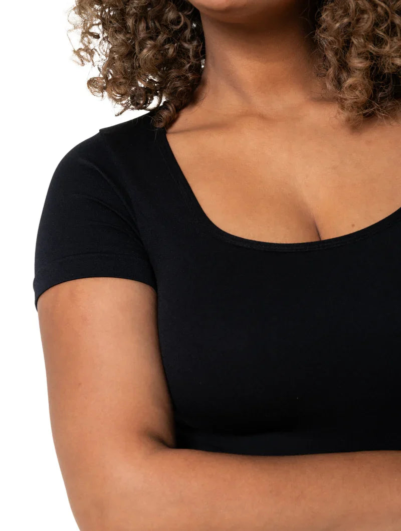 Body Shapewear Thong Square Neck