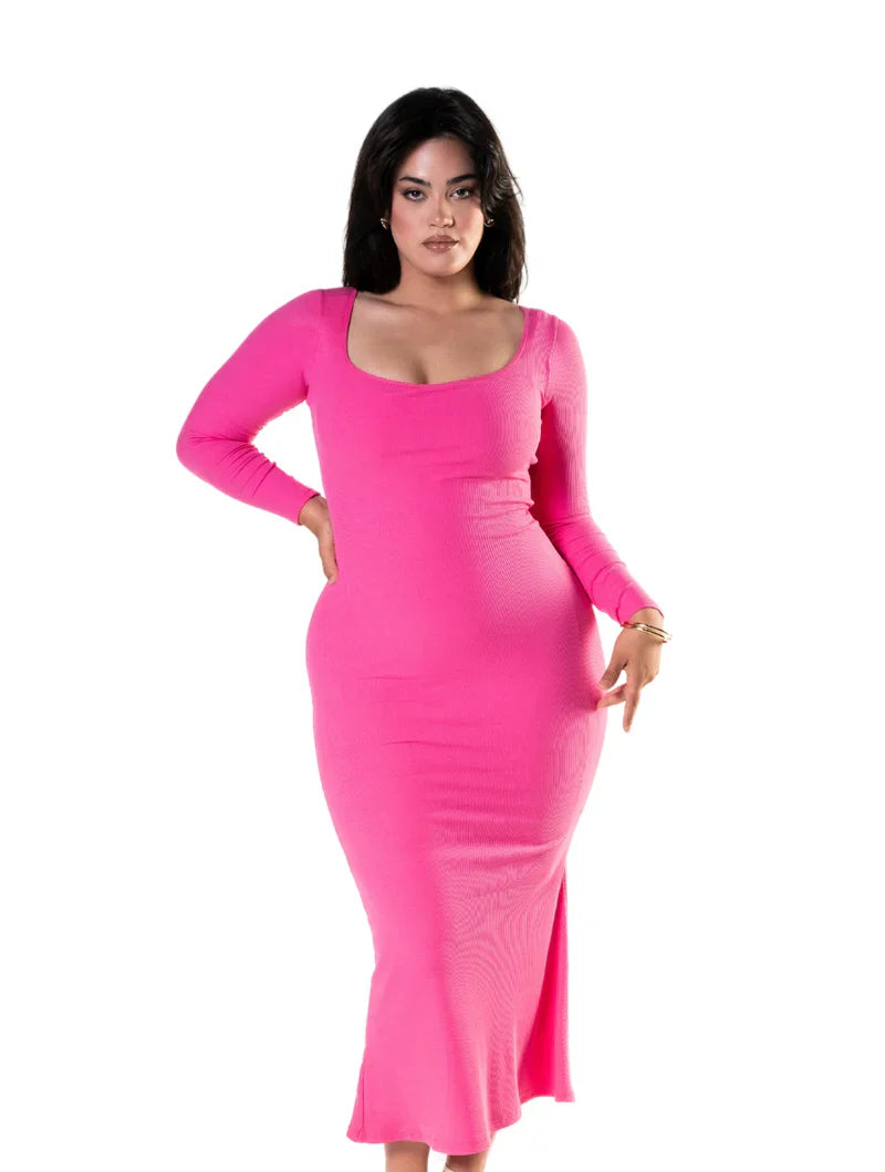 Shapewear Dress Long Sleeve