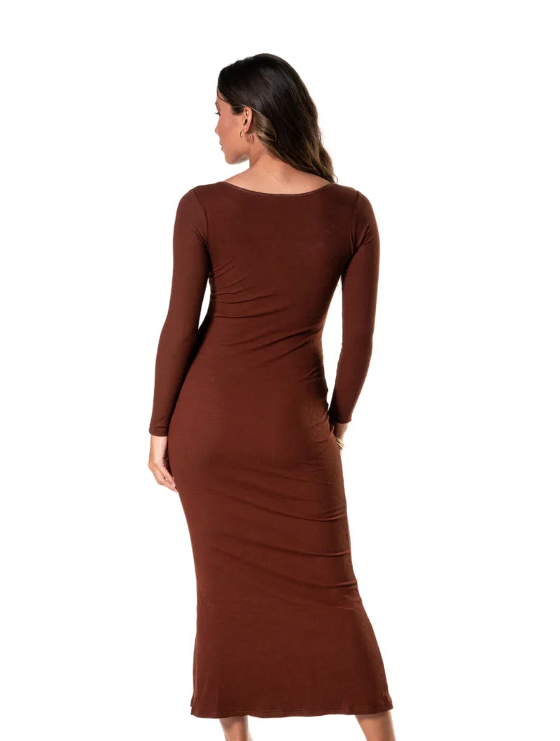 Shapewear Dress Long Sleeve