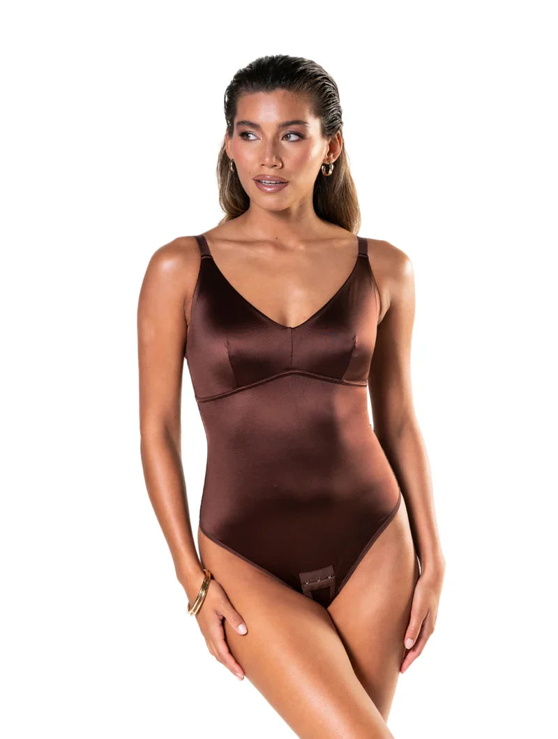Satin Body Thong Snatched